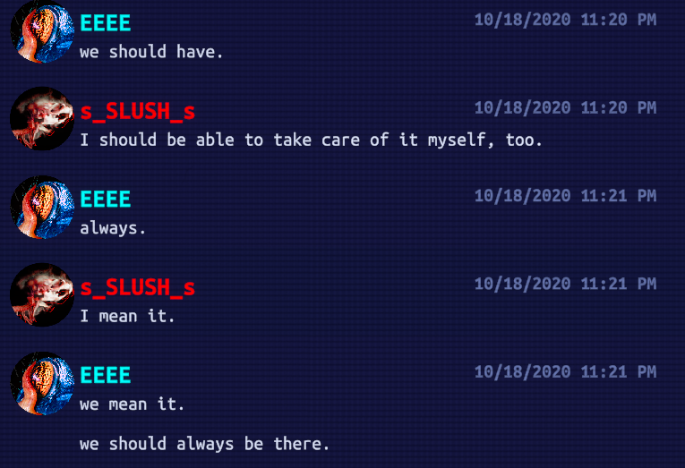 Burn ending conversation 4