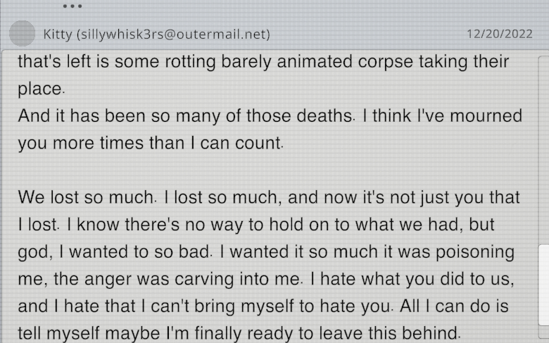 Kitty breakup letter 2