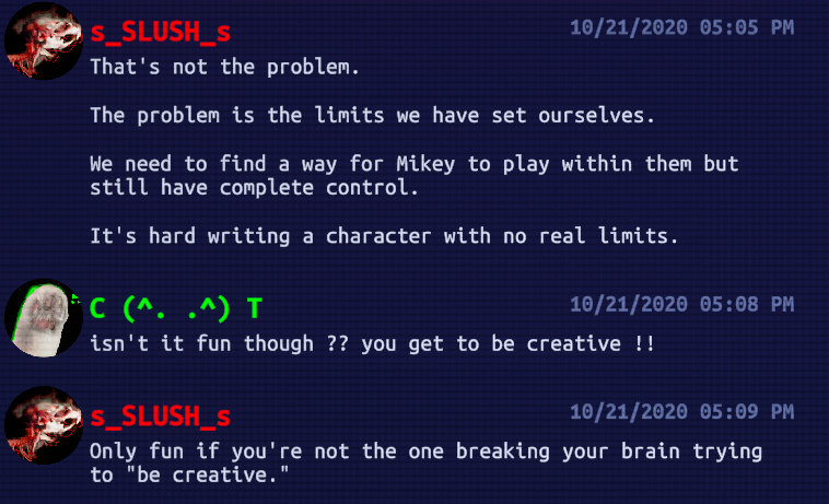 Mikey power discussion