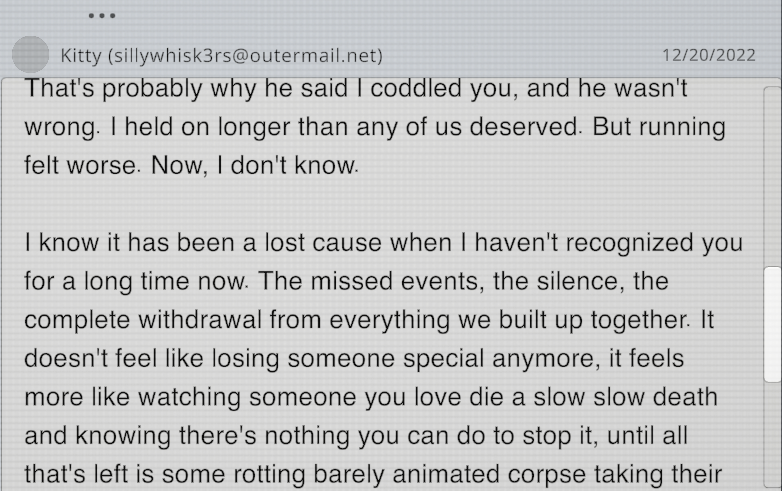 Kitty breakup letter 1