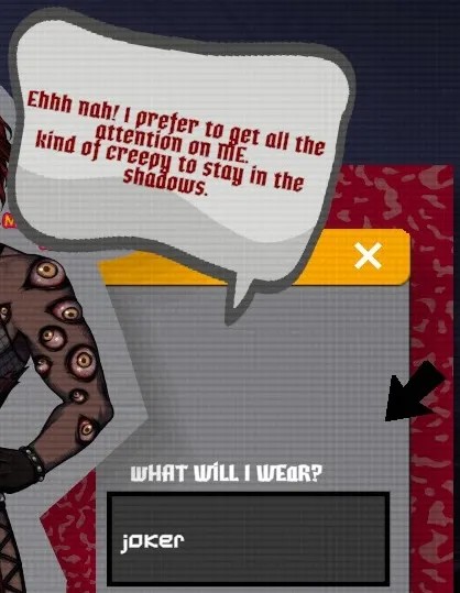 Mikey dressup shadow