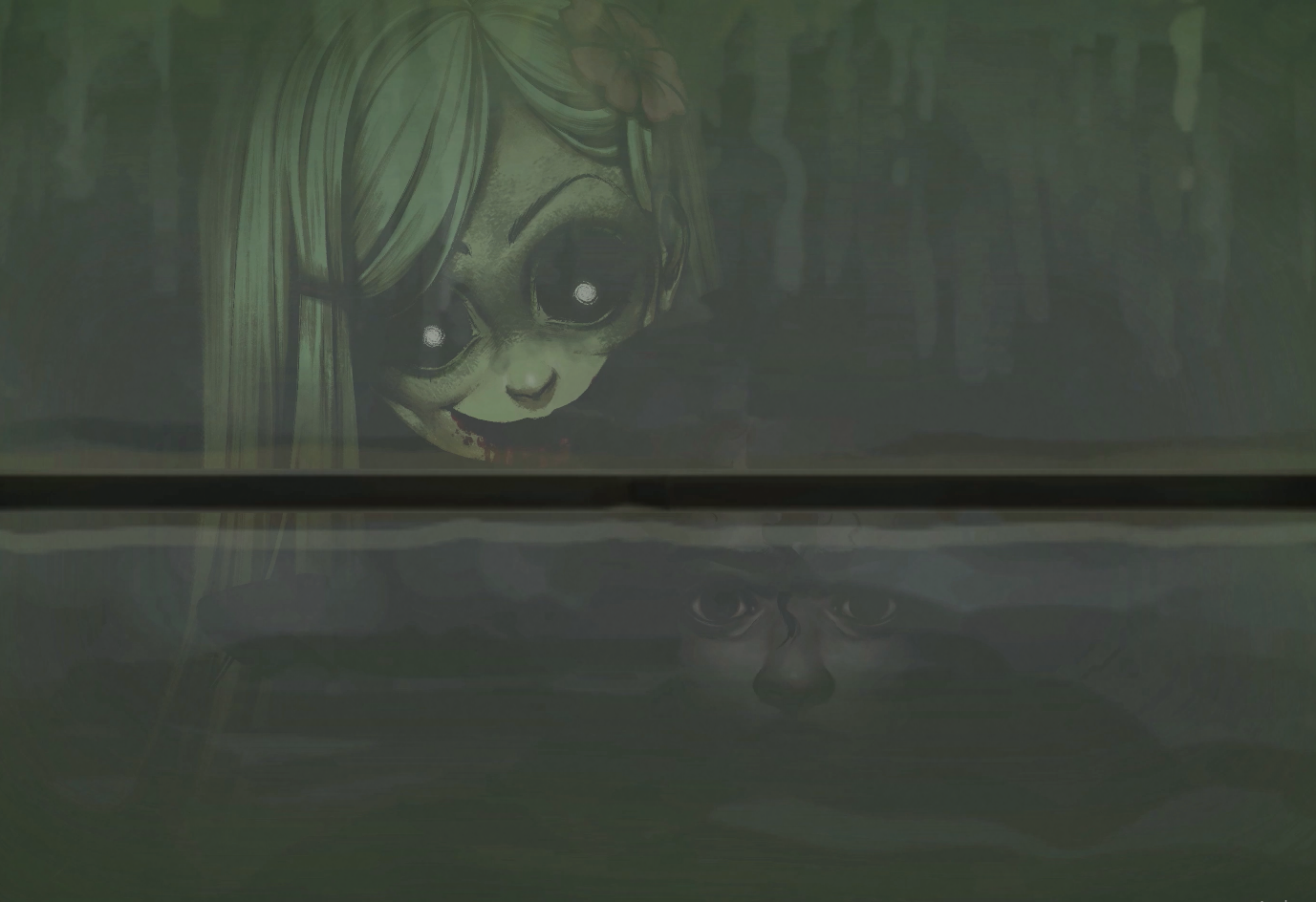 Emci's face in Fiona room