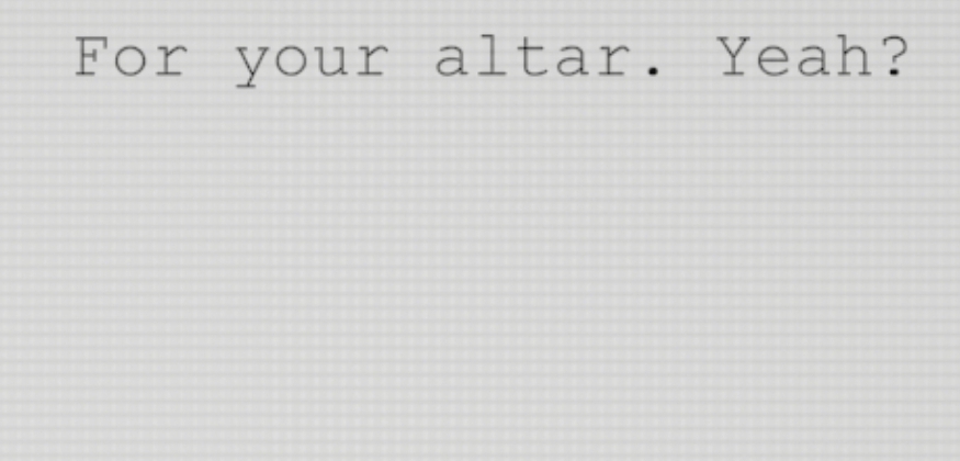 Z6 altar knowledge 2