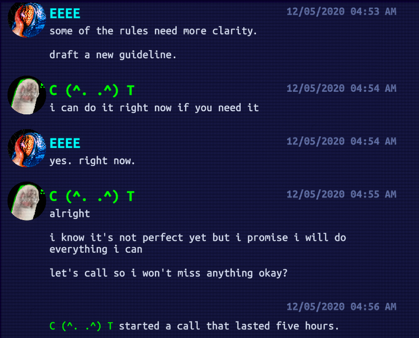 EE CT conversation 6
